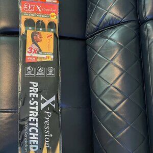 X-pression pre-stretched 100% Kanekalon 58 inch 1 pack